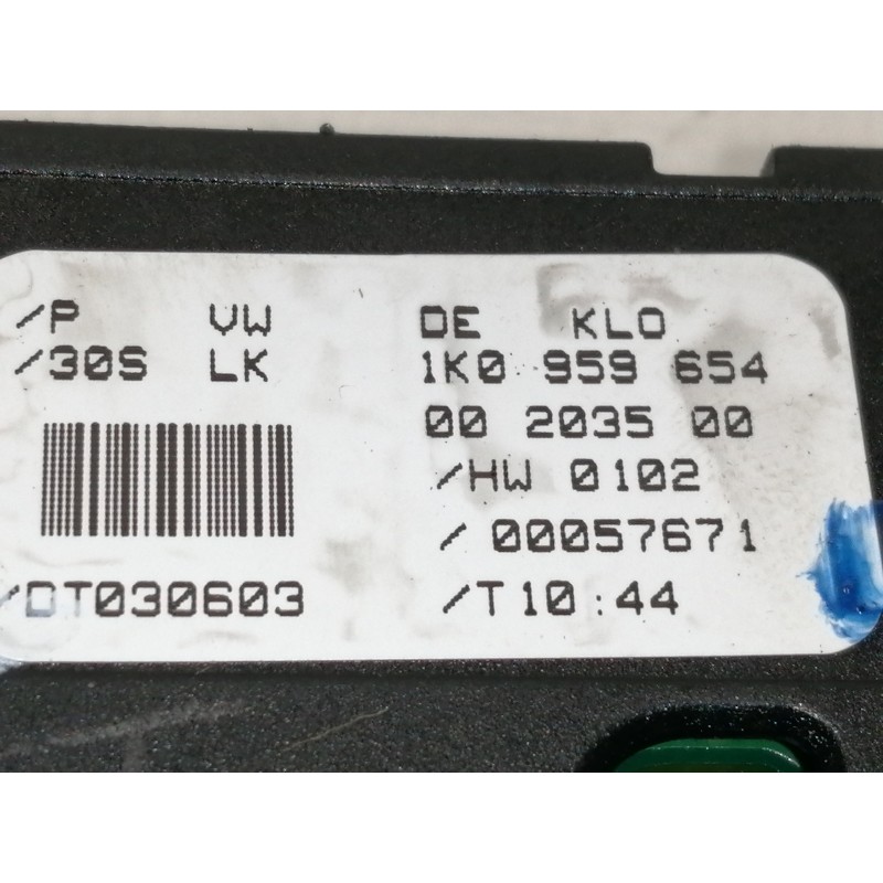 Recambio de modulo electronico para volkswagen touran (1t1) trendline referencia OEM IAM 1K0959654  