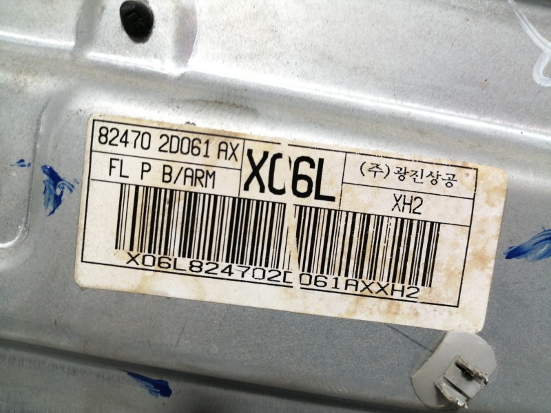 Recambio de elevalunas delantero izquierdo para hyundai elantra (xd) 1.6 gls (4-ptas.) referencia OEM IAM 824702D061AX  