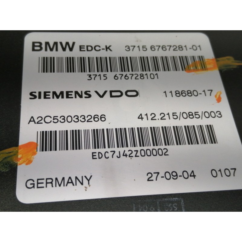 Recambio de modulo electronico para bmw serie 7 (e65/e66) 730d referencia OEM IAM 11868017  