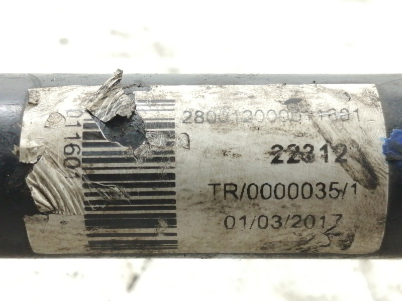 Recambio de transmision delantera izquierda para seat ibiza (6l1) reference referencia OEM IAM 22312 280012000011801 TR00000351 