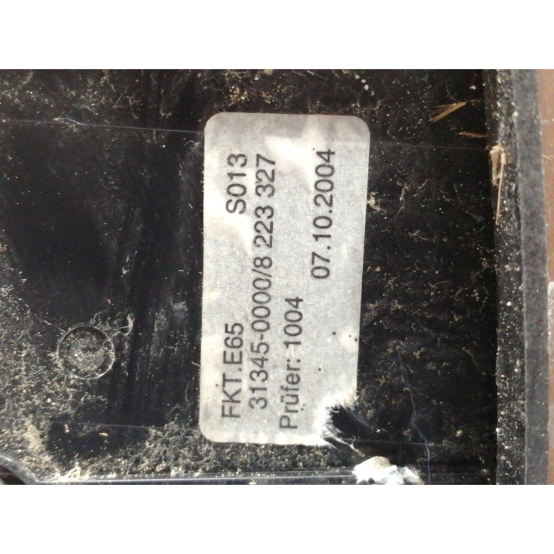 Recambio de apoyabrazos central para bmw serie 7 (e65/e66) 730d referencia OEM IAM E08205002  