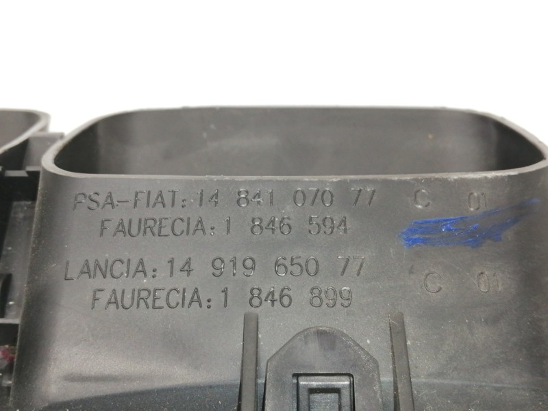 Recambio de rejilla aireadora para fiat ulysse (179) 2.2 jtd emotion pro referencia OEM IAM 1484107077  