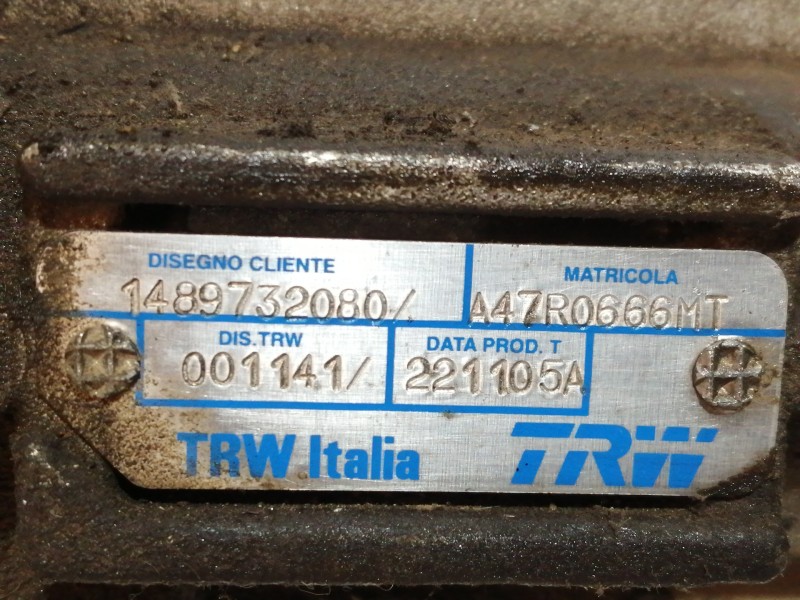 Recambio de cremallera direccion para fiat ulysse (179) 2.2 jtd emotion pro referencia OEM IAM 1489732080  