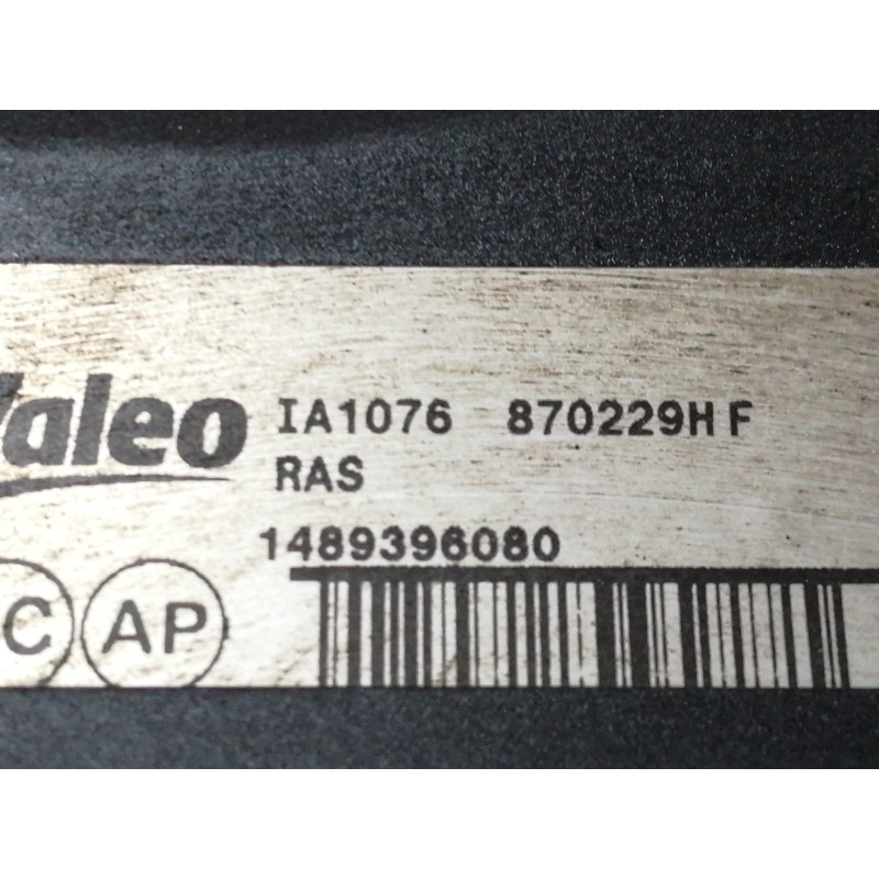 Recambio de intercooler para fiat ulysse (179) 2.2 jtd emotion pro referencia OEM IAM 1489396080  