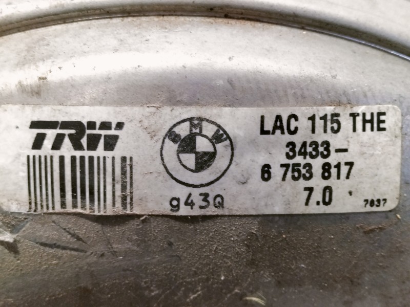 Recambio de servofreno para bmw serie 7 (e65/e66) 730d referencia OEM IAM 34336753817 34326779736 