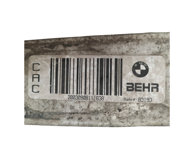 Recambio de intercooler para bmw x5 (e53) 3.0 24v turbodiesel cat referencia OEM IAM 83193 20030908111638 
