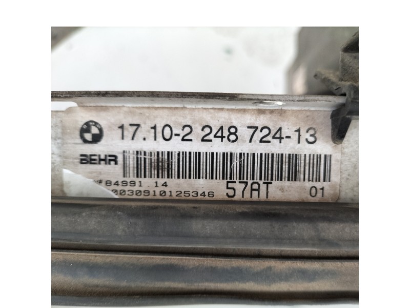 Recambio de radiador agua para bmw x5 (e53) 3.0 24v turbodiesel cat referencia OEM IAM 57AT  