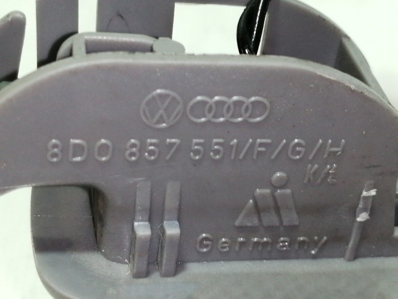 Recambio de parasol izquierdo para audi a3 (8l) 1.9 tdi ambiente referencia OEM IAM 8D0857551  