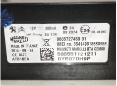 Recambio de modulo electronico para citroën c4 grand picasso seduction referencia OEM IAM 980572748001   2