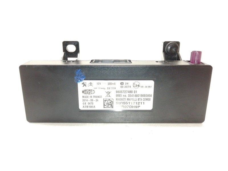 Recambio de modulo electronico para citroën c4 grand picasso seduction referencia OEM IAM 980572748001  