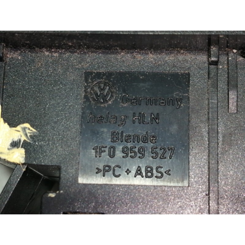 Recambio de mando elevalunas trasero izquierdo para volkswagen touran (1t1) trendline referencia OEM IAM 1F0959527  