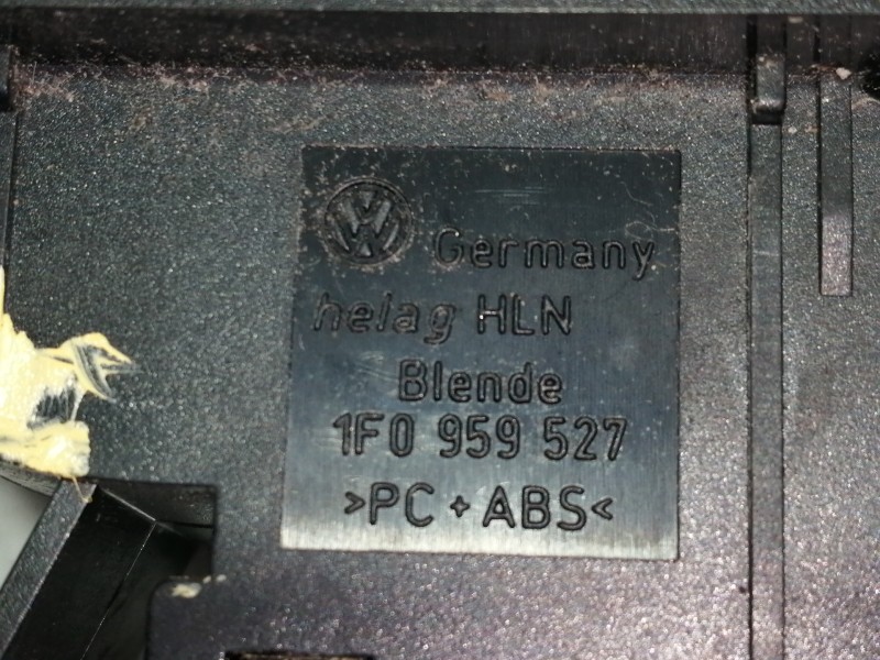 Recambio de mando elevalunas trasero izquierdo para volkswagen touran (1t1) trendline referencia OEM IAM 1F0959527  