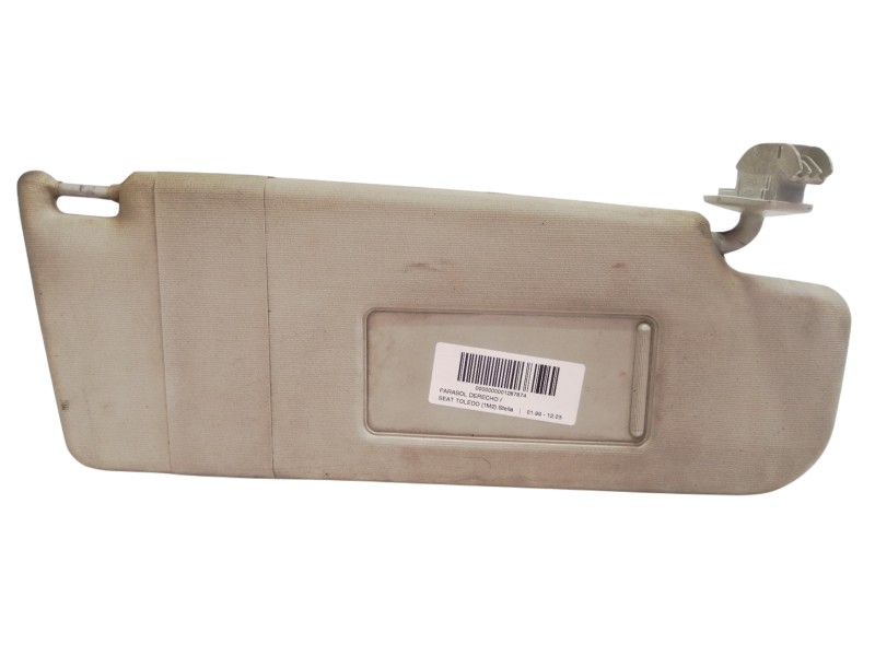 Recambio de parasol derecho para seat toledo (1m2) stella referencia OEM IAM 6X0857552A  