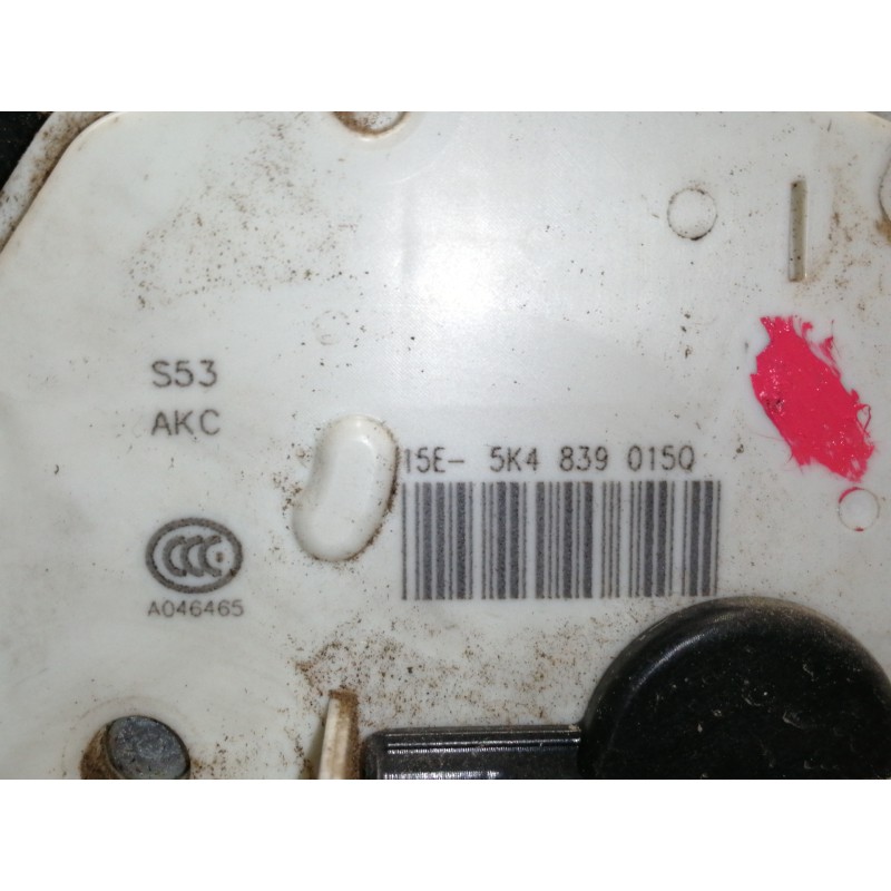 Recambio de cerradura puerta trasera izquierda para seat leon st (5f8) reference referencia OEM IAM 5K48390150  