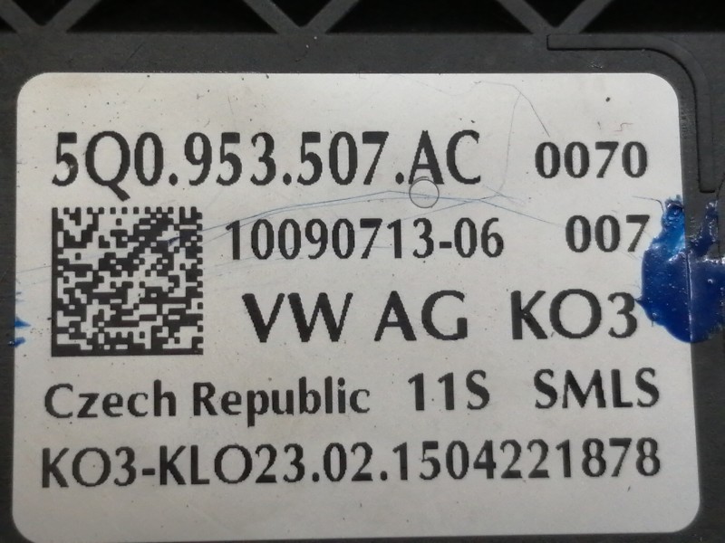 Recambio de mando multifuncion para seat leon st (5f8) reference referencia OEM IAM 5Q0953507AC 1009071306 5Q0953513R