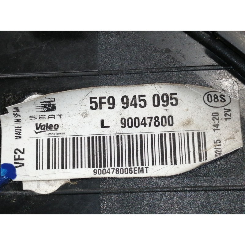 Recambio de piloto trasero izquierdo para seat leon st (5f8) reference referencia OEM IAM 5F9945095  