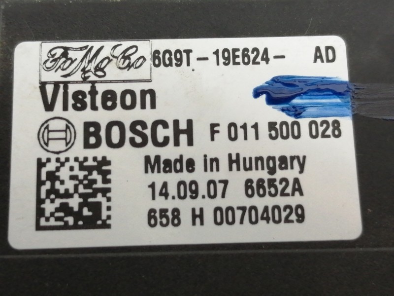 Recambio de resistencia calefaccion para ford c-max (cb3) ghia referencia OEM IAM F011500028  