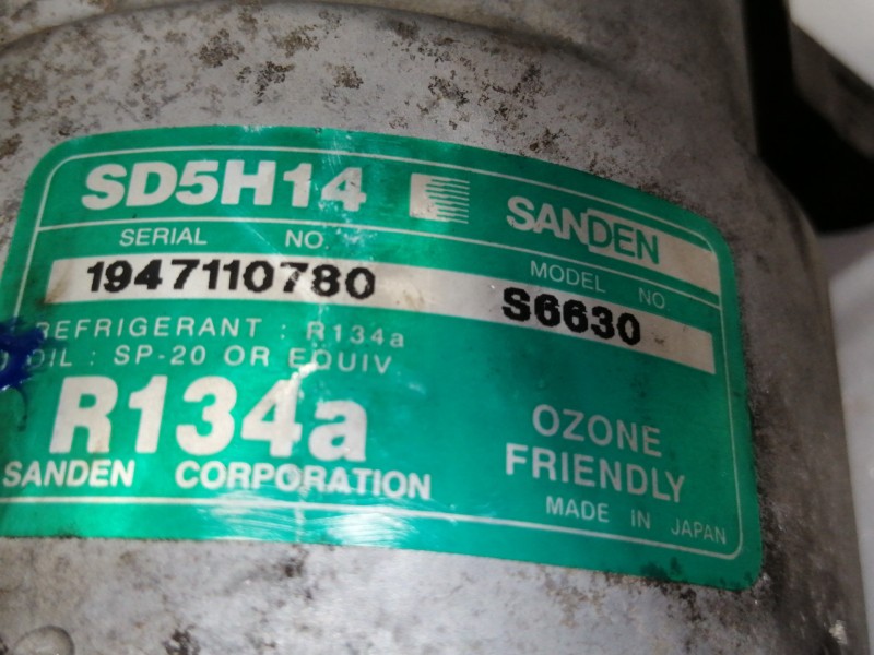 Recambio de compresor aire acondicionado para nissan cabstar e tl35-1 referencia OEM IAM S6630 1947110780 