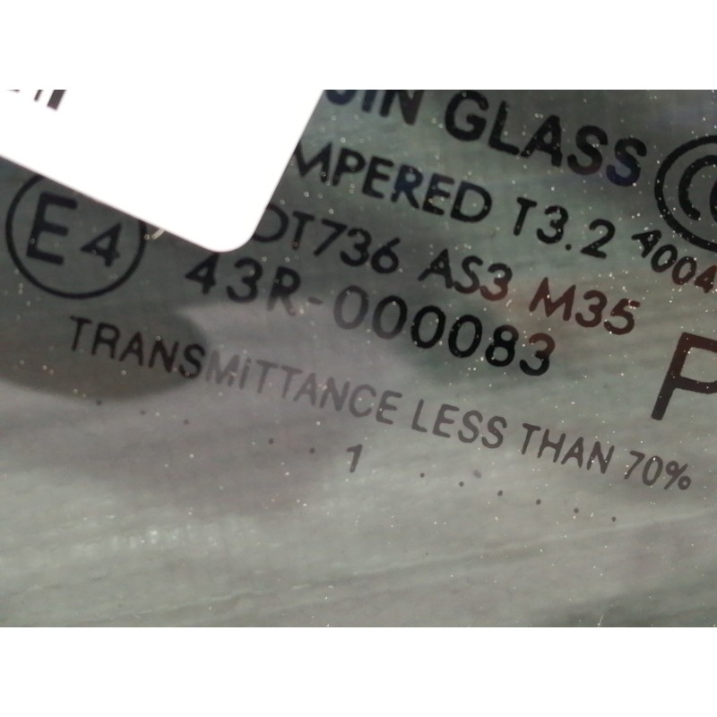 Recambio de luna custodia trasera derecha para hyundai ix35 comfort 2wd referencia OEM IAM 43R000083  