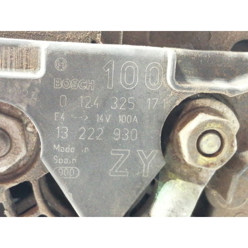 Recambio de alternador para opel corsa d cosmo referencia OEM IAM 0124325171 13222930 
