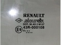 Recambio de luna delantera izquierda para renault twingo (co6) 1.2 (c066/67/68) referencia OEM IAM CRISTALPUERTA   2