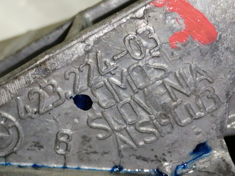 Recambio de pedal freno para bmw serie 1 berlina (e81/e87) 118d referencia OEM IAM 42322403 3500228372501 67871110SL0