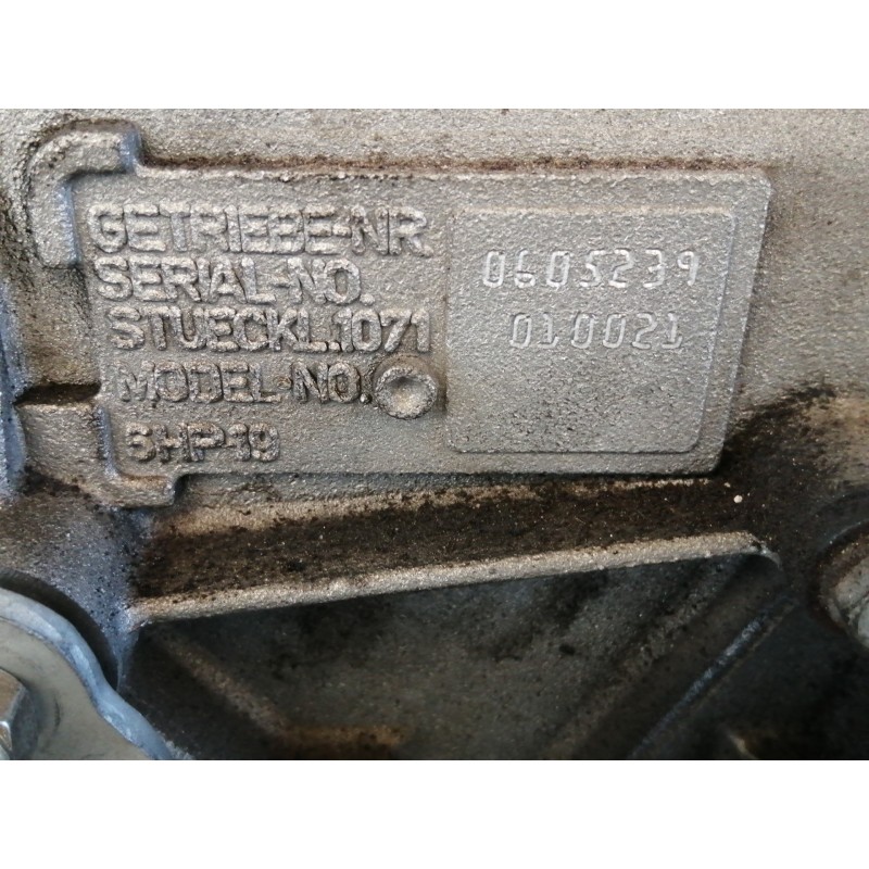 Recambio de caja cambios para bmw serie 3 touring (e91) 320d referencia OEM IAM 6HP19078QE 010021 GA6HP19Z AUTOMATICA