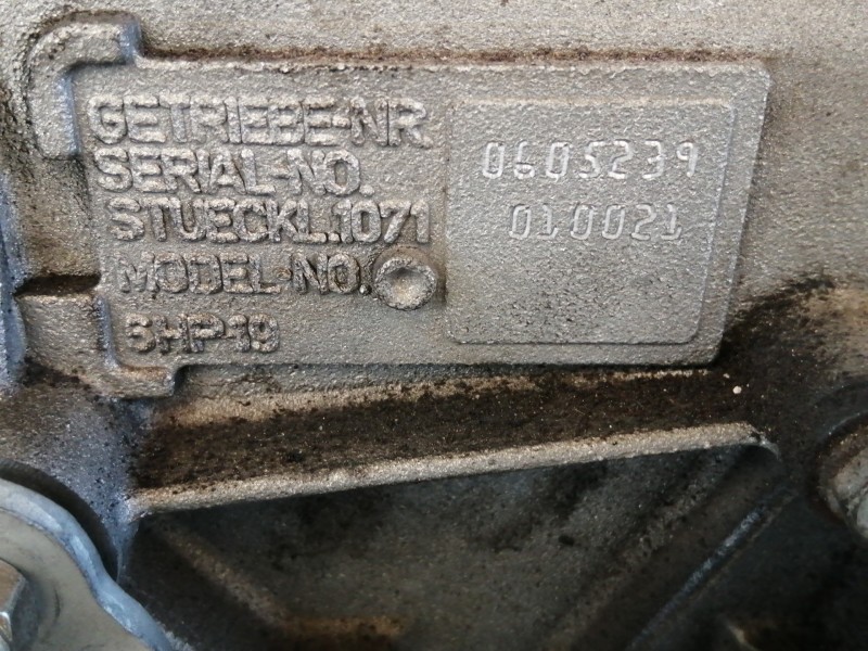 Recambio de caja cambios para bmw serie 3 touring (e91) 320d referencia OEM IAM 6HP19078QE 010021 GA6HP19Z AUTOMATICA