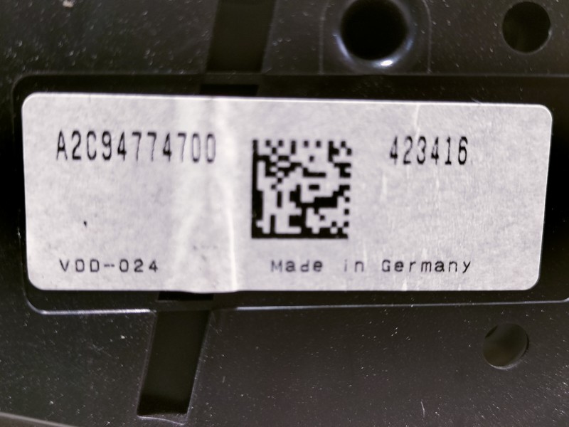 Recambio de cuadro instrumentos para volkswagen golf vii lim. (5g1) advance bluemotion referencia OEM IAM 5G1920741A A2C94774700