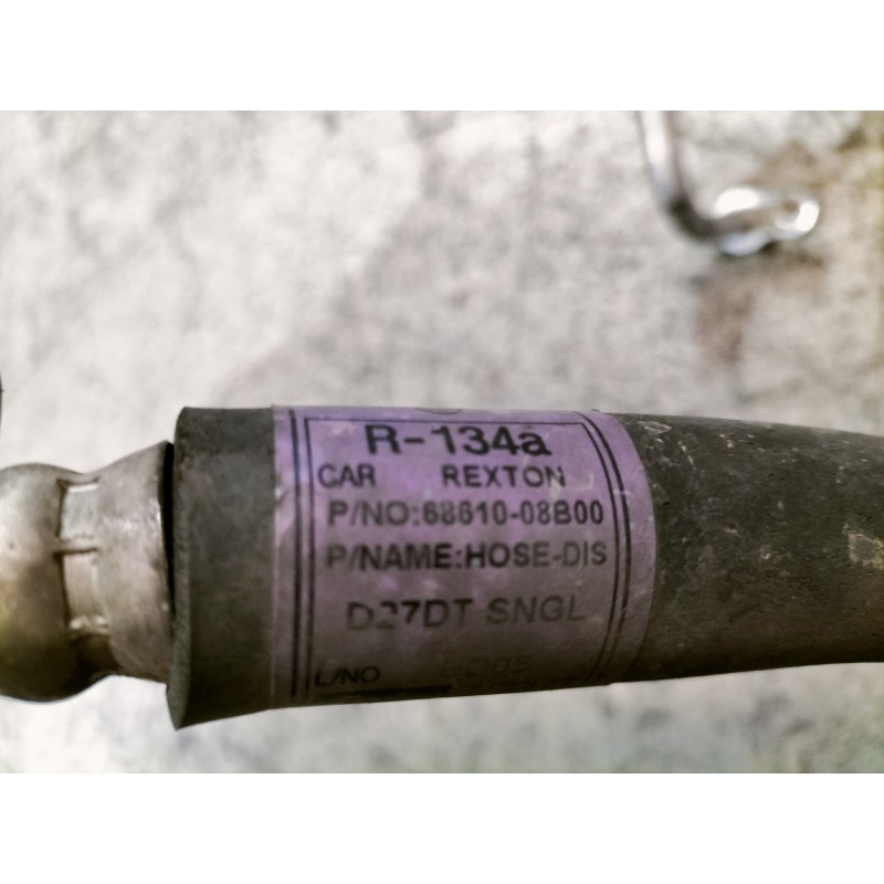 Recambio de tubos aire acondicionado para ssangyong rexton 2.7 turbodiesel cat referencia OEM IAM 6863008B00 6861008B00 6862008B