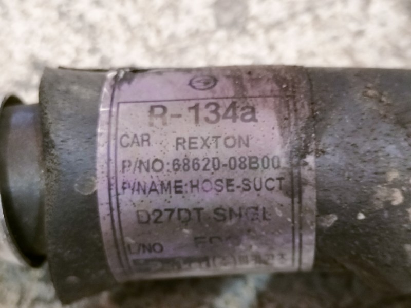 Recambio de tubos aire acondicionado para ssangyong rexton 2.7 turbodiesel cat referencia OEM IAM 6863008B00 6861008B00 6862008B