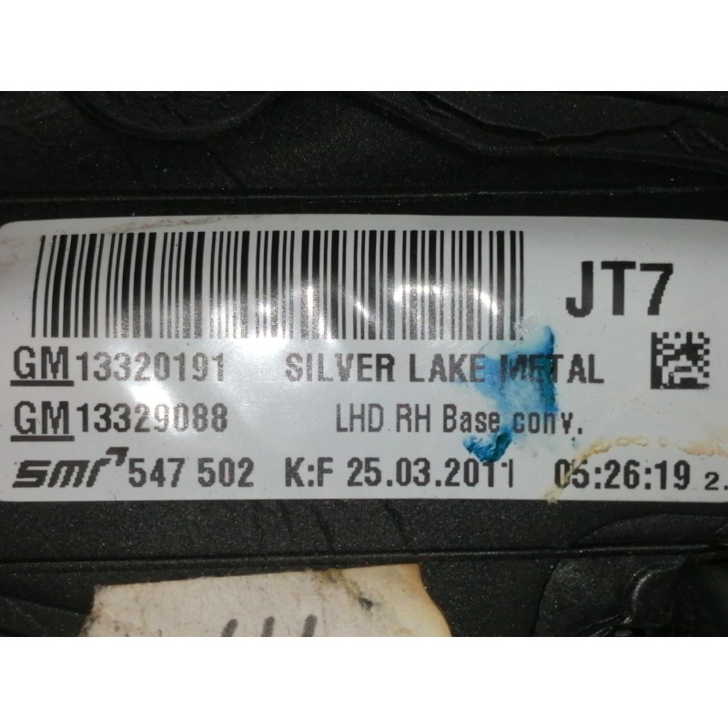 Recambio de retrovisor derecho para opel insignia berlina cosmo referencia OEM IAM 13320191 13329088 ELECTRICO 5 PINES