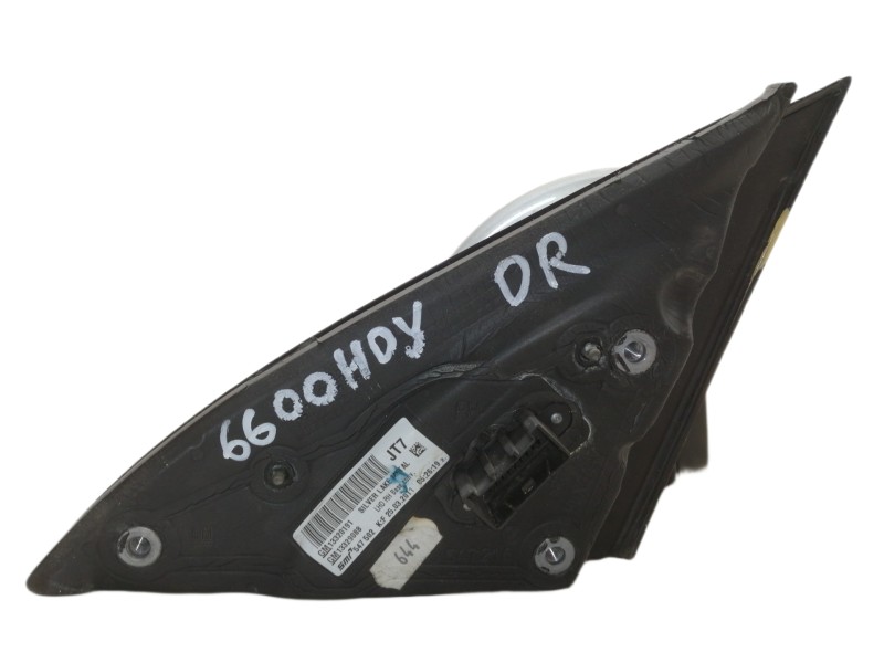 Recambio de retrovisor derecho para opel insignia berlina cosmo referencia OEM IAM 13320191 13329088 ELECTRICO 5 PINES