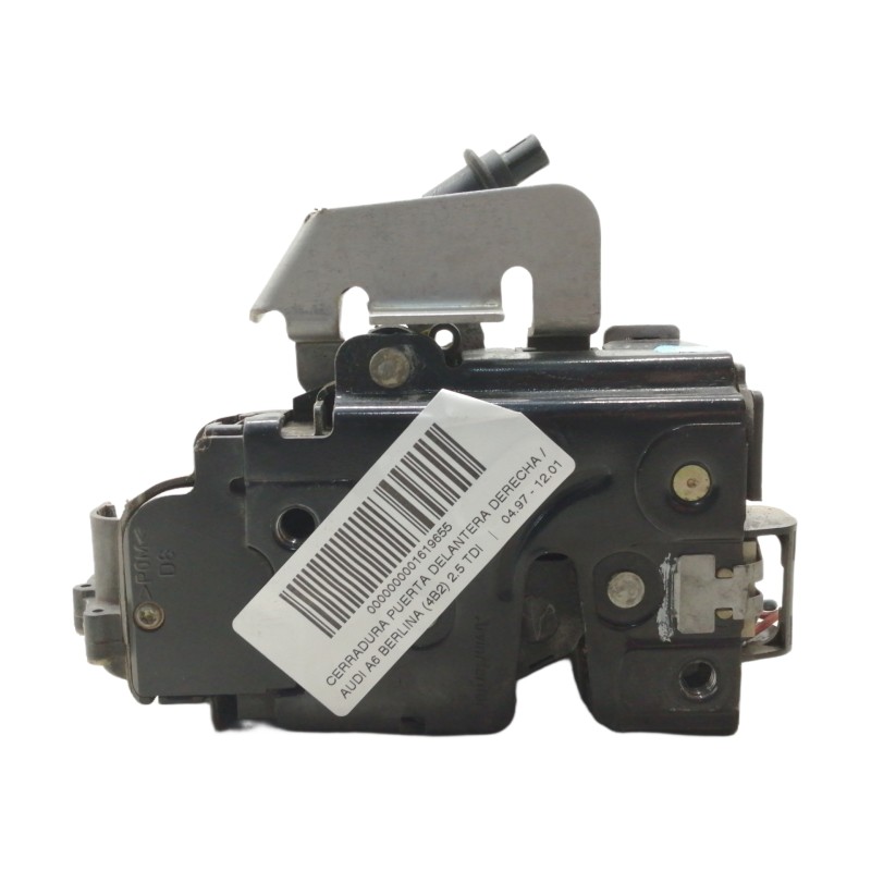 Recambio de cerradura puerta delantera derecha para audi a6 berlina (4b2) 2.5 tdi referencia OEM IAM 4B1837016G  