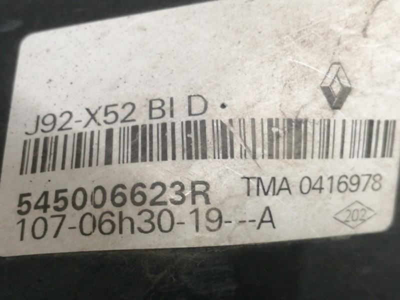 Recambio de brazo suspension inferior delantero derecho para dacia sandero stepway referencia OEM IAM 545006623R 10706H3019A TMA