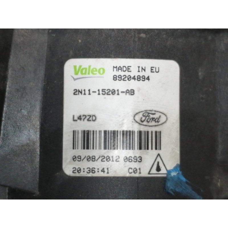 Recambio de faro antiniebla derecho para ford focus lim. (cb8) trend referencia OEM IAM 2N1115201AB 89204894 L47ZD