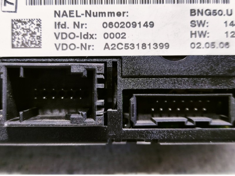 Recambio de mando calefaccion / aire acondicionado para bmw serie 3 touring (e91) 320d referencia OEM IAM 6411911713601 64119199