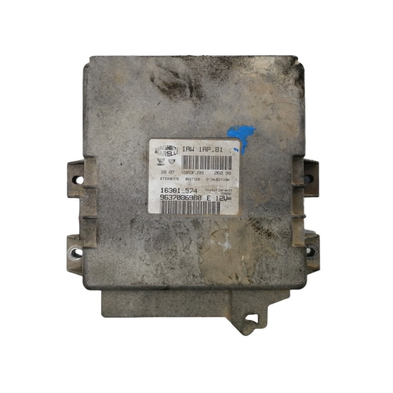 Recambio de centralita motor uce para peugeot 206 berlina xr referencia OEM IAM 9637086980 IAW1AP81 YDA9FJ99