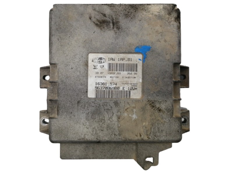 Recambio de centralita motor uce para peugeot 206 berlina xr referencia OEM IAM 9637086980 IAW1AP81 YDA9FJ99