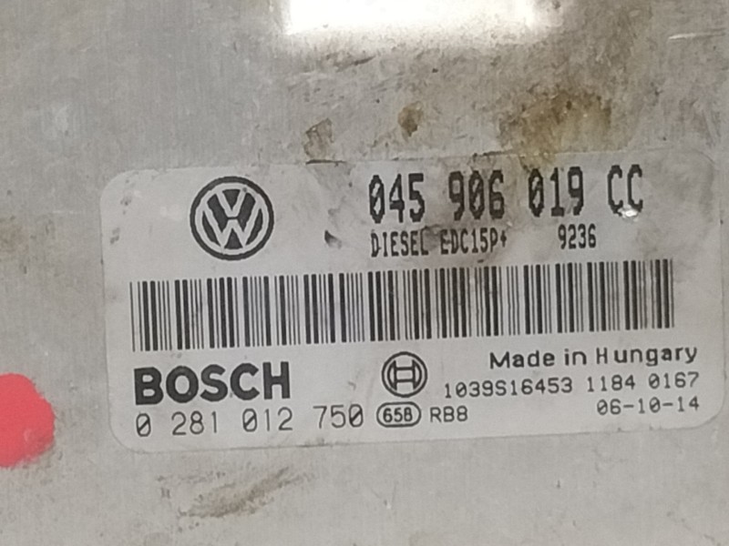 Recambio de centralita motor uce para skoda roomster (5j7) friend referencia OEM IAM 045906019CC  