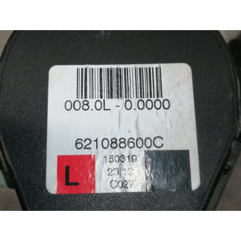 Recambio de cinturon seguridad delantero izquierdo para dacia sandero stepway referencia OEM IAM 868857909R 621088600C 