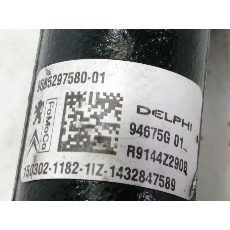 Recambio de rampa inyectora para peugeot 308 active referencia OEM IAM 968529758001 94675G01 R9144Z290B