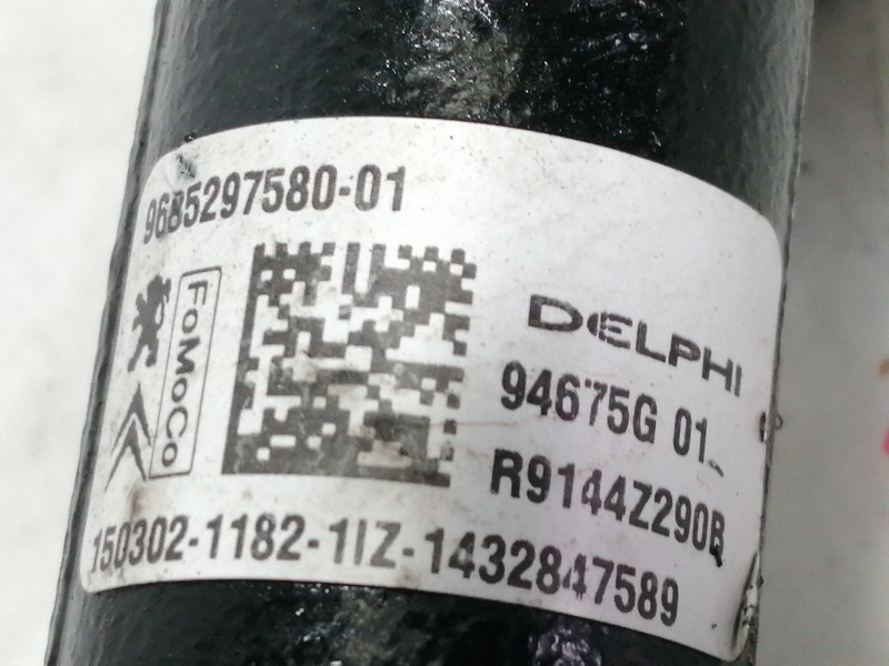 Recambio de rampa inyectora para peugeot 308 active referencia OEM IAM 968529758001 94675G01 R9144Z290B