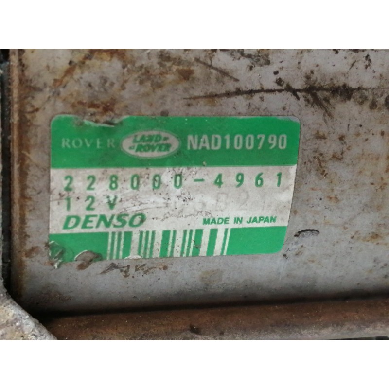 Recambio de motor arranque para mg serie 25 (rf) comfort (5-ptas.) referencia OEM IAM 2280004961  