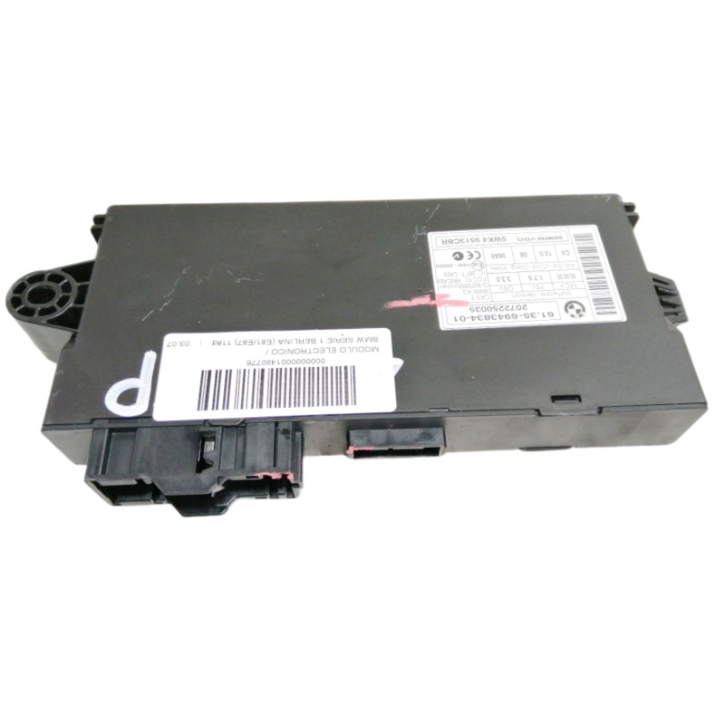 Recambio de modulo electronico para bmw serie 1 berlina (e81/e87) 118d referencia OEM IAM 61359643831401 694383401 6943834 20722