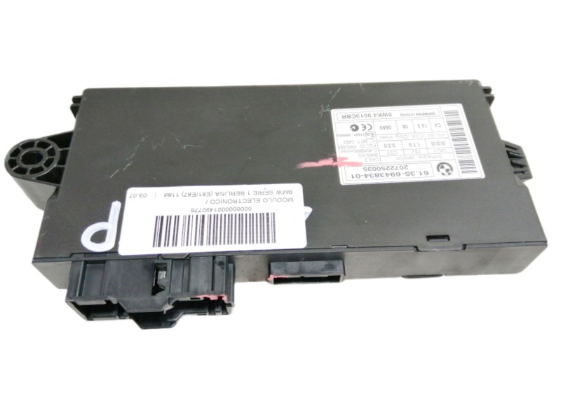 Recambio de modulo electronico para bmw serie 1 berlina (e81/e87) 118d referencia OEM IAM 61359643831401 694383401 6943834 20722