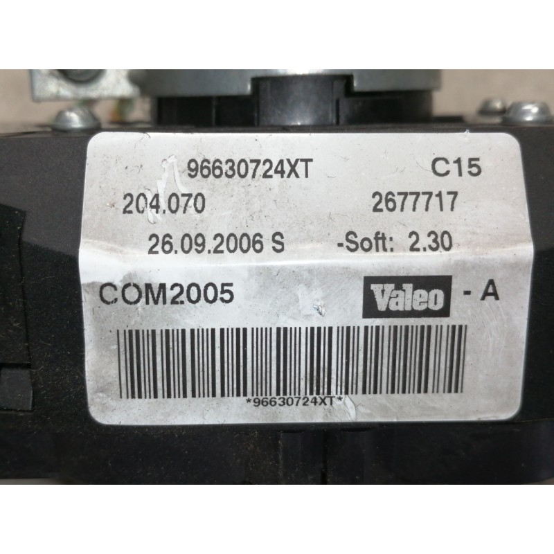 Recambio de mando multifuncion para peugeot 207 confort referencia OEM IAM 96630724XT 204070 2677717 61935914 281470 