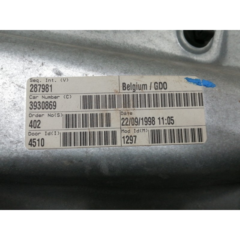 Recambio de elevalunas trasero izquierdo para volkswagen golf iv berlina (1j1) básico referencia OEM IAM 1J4839755A 1J4959811C 1