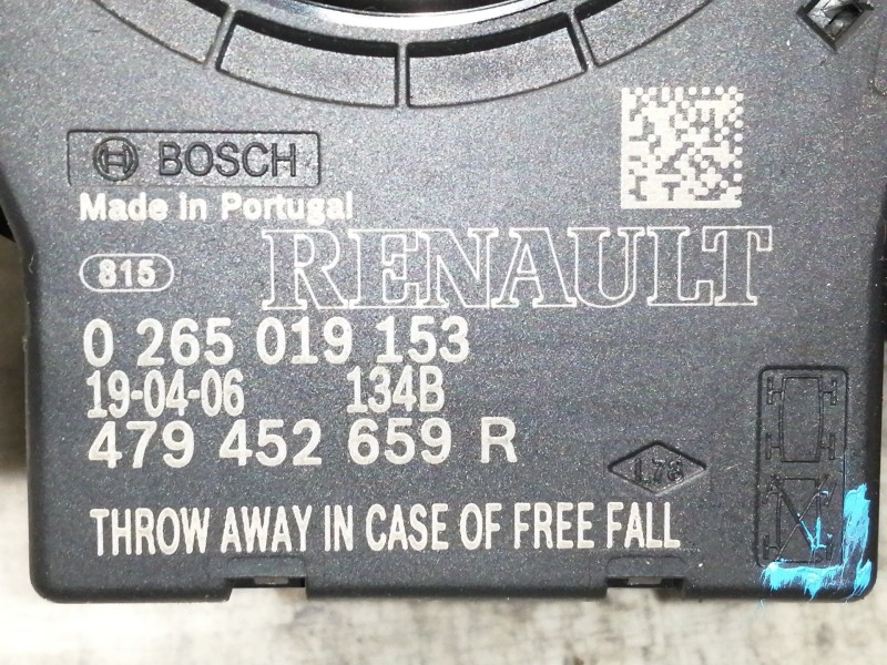 Recambio de mando multifuncion para dacia sandero stepway referencia OEM IAM 255671453RC 255671453R 479452659R