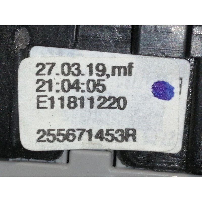 Recambio de mando multifuncion para dacia sandero stepway referencia OEM IAM 255671453RC 255671453R 479452659R